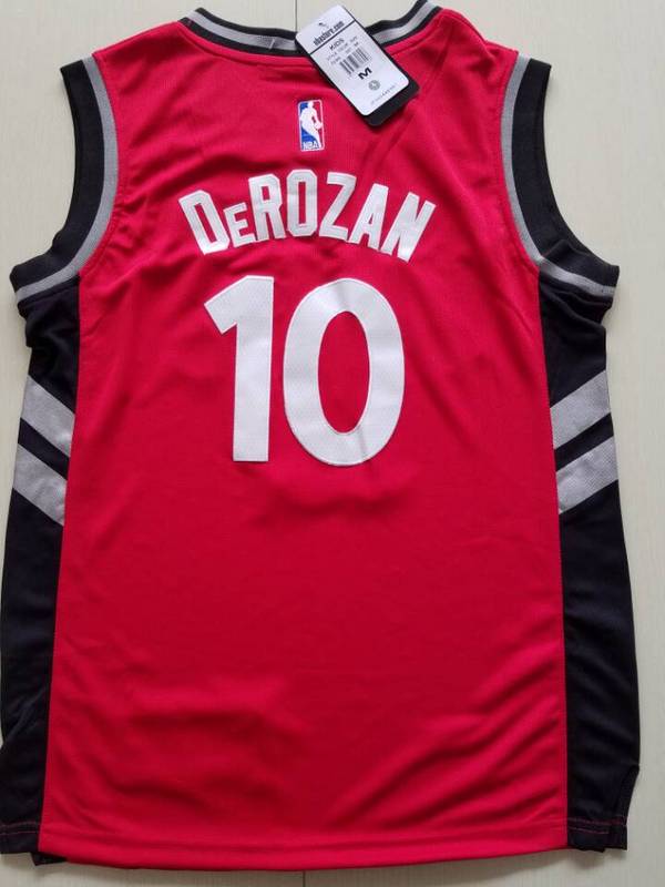 2017 NBA Toronto Raptors #10 Derozan red kids jerseys->philadelphia 76ers->NBA Jersey